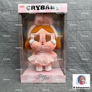 CRYBABY SHINY SHINY SERIES-Plush Doll Pop Mart, Pink